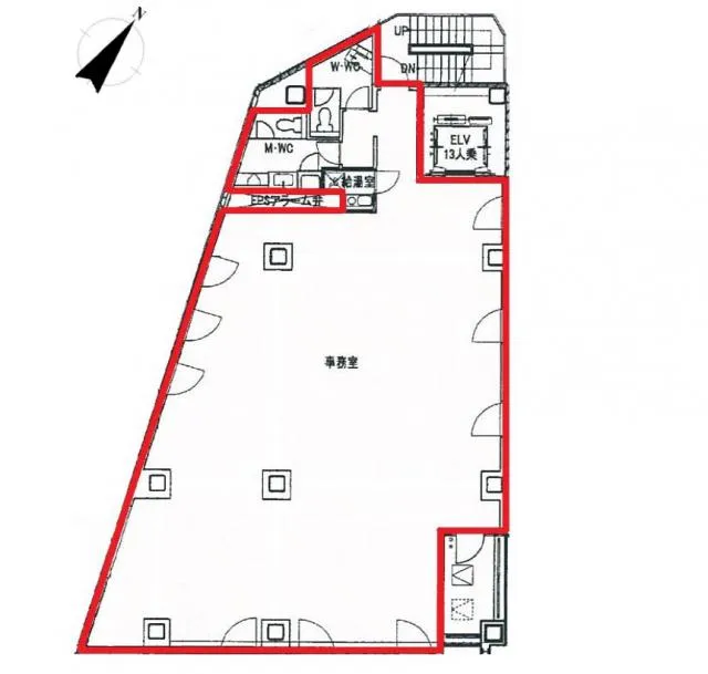 東京都港区白金台の居抜き賃貸オフィス物件(約60坪) ｜居抜きオフィス物件検索サイト【vivit-ビビット】（2）