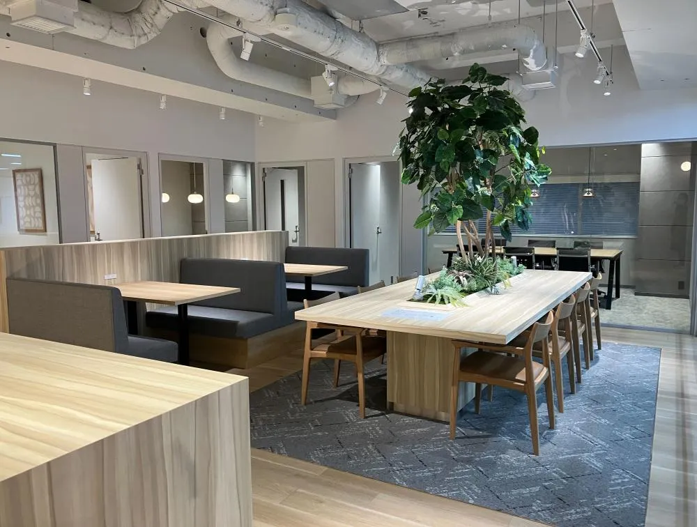 会議室2室付き！ ラウンジスペースも充実！の居抜き賃貸オフィス物件(約85坪) ｜居抜きオフィス物件検索サイト【vivit-ビビット】（5）