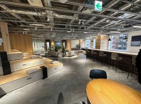 約200坪セットアップオフィス 共用ラウンジあり、設備充実の居抜き賃貸オフィス物件(約190坪) ｜居抜きオフィス物件検索サイト【vivit-ビビット】（サムネイル7）