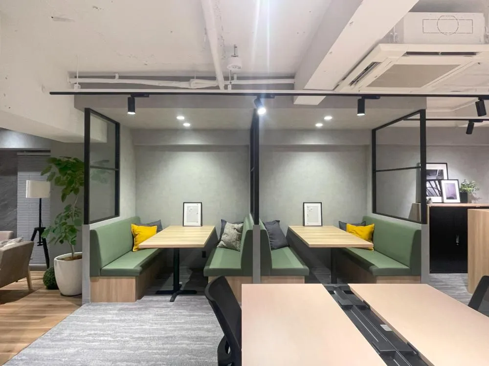 谷町四丁目駅徒歩5分！ オシャレなセットアップオフィスの居抜き賃貸オフィス物件(約30坪) ｜居抜きオフィス物件検索サイト【vivit-ビビット】（6）