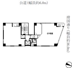会議室付き！ トイレ男女別！の居抜き賃貸オフィス物件(約30坪) ｜居抜きオフィス物件検索サイト【vivit-ビビット】（サムネイル2）