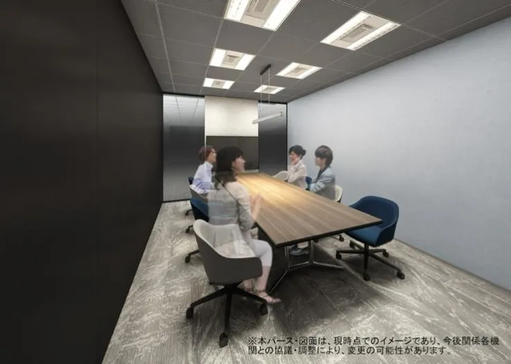 新橋エリア　希少性◎ 使い勝手のいいレイアウトの居抜き賃貸オフィス物件(約75坪) ｜居抜きオフィス物件検索サイト【vivit-ビビット】（3）