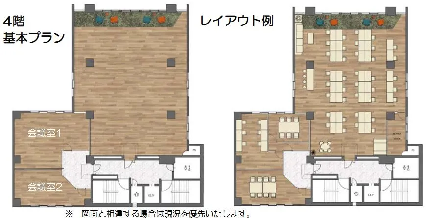 希少な100坪！ 人気エリア！の居抜き賃貸オフィス物件(約95坪) ｜居抜きオフィス物件検索サイト【vivit-ビビット】（2）