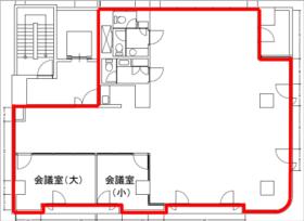 会議室2室付き！ 複数路線利用可能！の居抜き賃貸オフィス物件(約45坪) ｜居抜きオフィス物件検索サイト【vivit-ビビット】（サムネイル2）