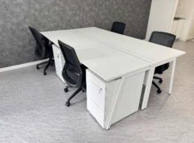 家具付きオフィス シックな内装の居抜き賃貸オフィス物件(約10坪) ｜居抜きオフィス物件検索サイト【vivit-ビビット】（サムネイル1）