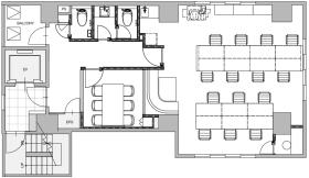 原状回復工事不要 ラウンジありの居抜き賃貸オフィス物件(約30坪) ｜居抜きオフィス物件検索サイト【vivit-ビビット】（サムネイル2）