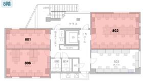 おしゃれなシェアオフィス 会議室など豊富な設備！の居抜き賃貸オフィス物件(約5坪) ｜居抜きオフィス物件検索サイト【vivit-ビビット】（サムネイル2）