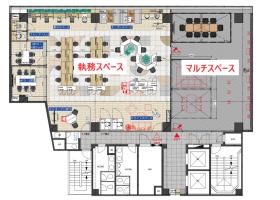 選べるセットアップオフィス スタジオ・ショールム可の居抜き賃貸オフィス物件(約90坪) ｜居抜きオフィス物件検索サイト【vivit-ビビット】（サムネイル2）