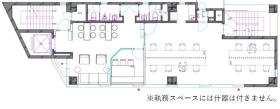 カフェ風オフィス おしゃれな家具付きの居抜き賃貸オフィス物件(約30坪) ｜居抜きオフィス物件検索サイト【vivit-ビビット】（サムネイル2）