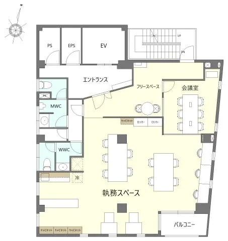 川口エリアのフルセットアップ！ 6名用会議室ありの居抜き賃貸オフィス物件(約35坪) ｜居抜きオフィス物件検索サイト【vivit-ビビット】（2）
