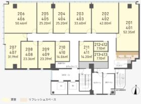 渋谷のシェアオフィス！！ 〇共用部が充実〇の居抜き賃貸オフィス物件(約15坪) ｜居抜きオフィス物件検索サイト【vivit-ビビット】（サムネイル2）