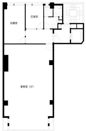 会議室2部屋付き！！ 平河町のセットアップオフィスの居抜き賃貸オフィス物件(約40坪) ｜居抜きオフィス物件検索サイト【vivit-ビビット】（サムネイル2）