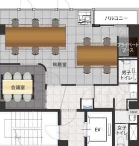 会議室あり！ 池袋エリア小規模オフィスの居抜き賃貸オフィス物件(約15坪) ｜居抜きオフィス物件検索サイト【vivit-ビビット】（サムネイル2）