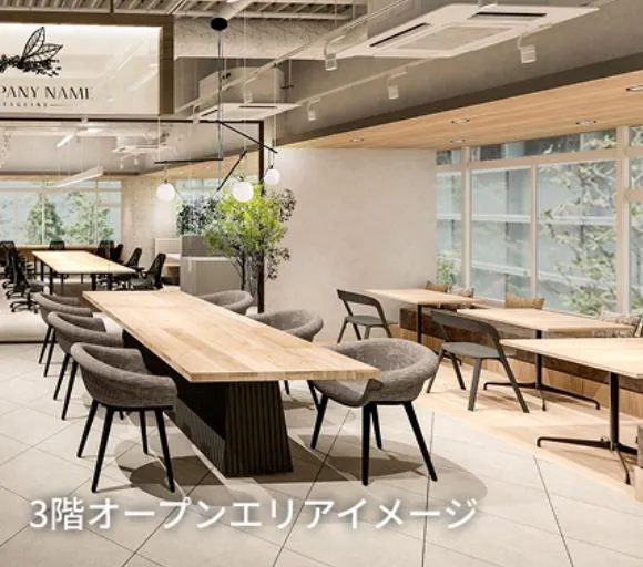 希少性抜群 新築の分割区画の居抜き賃貸オフィス物件(約45坪) ｜居抜きオフィス物件検索サイト【vivit-ビビット】（3）