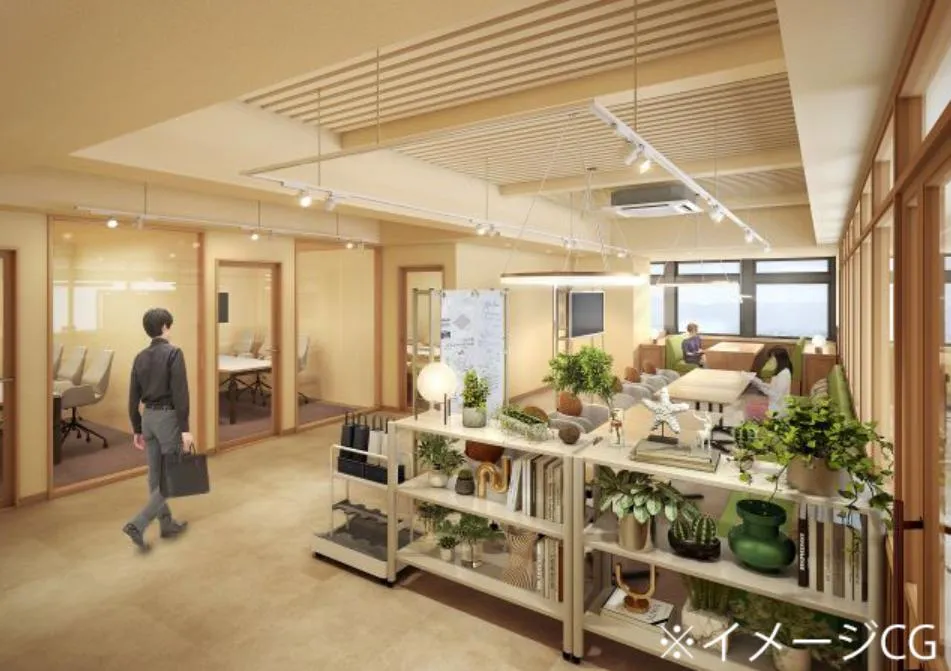会議室・ラウンジ付き 会議室4つのオフィス 東京都新宿区新宿 約115坪（約380㎡）