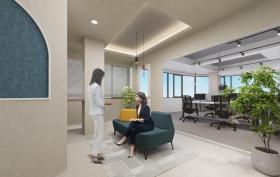 会議室内什器付き ハーフセットアップの居抜き賃貸オフィス物件(約25坪) ｜居抜きオフィス物件検索サイト【vivit-ビビット】（サムネイル4）