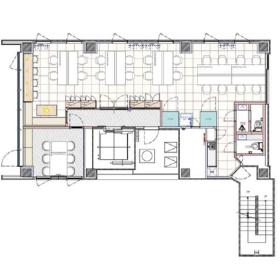 オシャレなラウンジ完備！ 原状回復不要！の居抜き賃貸オフィス物件(約35坪) ｜居抜きオフィス物件検索サイト【vivit-ビビット】（サムネイル2）