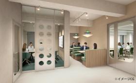 中目黒エリア フルセットアップオフィスの居抜き賃貸オフィス物件(約30坪) ｜居抜きオフィス物件検索サイト【vivit-ビビット】（サムネイル1）