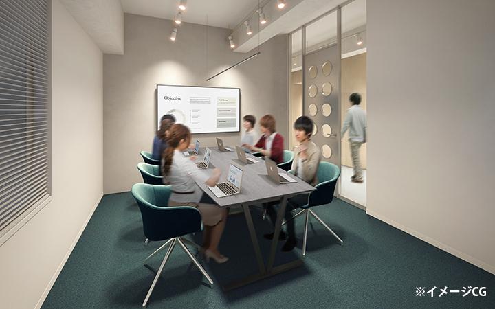 中目黒エリア フルセットアップオフィスの居抜き賃貸オフィス物件(約30坪) ｜居抜きオフィス物件検索サイト【vivit-ビビット】（3）