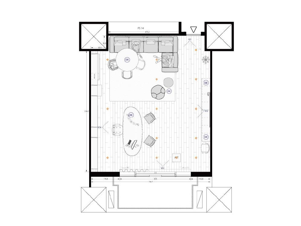 希少性〇 ハイグレードの居抜き賃貸オフィス物件(約20坪) ｜居抜きオフィス物件検索サイト【vivit-ビビット】（2）
