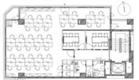 12月完成予定　 会議室2室・テレカン2席の居抜き賃貸オフィス物件(約40坪) ｜居抜きオフィス物件検索サイト【vivit-ビビット】（サムネイル2）