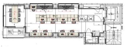8名用執務室・会議室あり！ シンプルな内装・テラス付きの居抜き賃貸オフィス物件(約15坪) ｜居抜きオフィス物件検索サイト【vivit-ビビット】（2）
