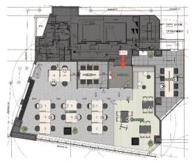 会議室2室 オシャレの居抜き賃貸オフィス物件(約50坪) ｜居抜きオフィス物件検索サイト【vivit-ビビット】（サムネイル2）