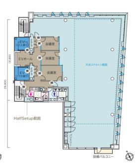 打合せスペース豊富 築浅物件ですの居抜き賃貸オフィス物件(約150坪) ｜居抜きオフィス物件検索サイト【vivit-ビビット】（サムネイル2）