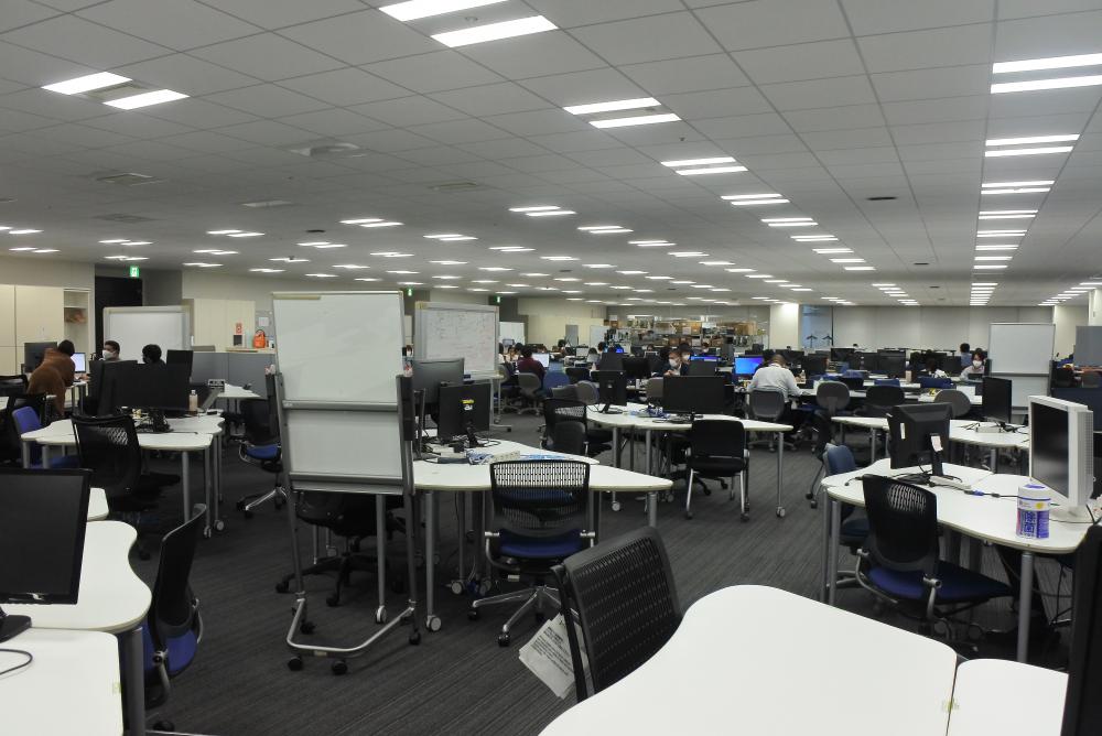 東京都江東区有明の居抜き賃貸オフィス物件(約390坪) ｜居抜きオフィス物件検索サイト【vivit-ビビット】（1）