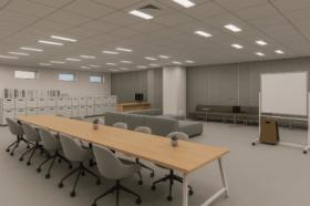 会議室3室あり！ アクセス◎の居抜き賃貸オフィス物件(約60坪) ｜居抜きオフィス物件検索サイト【vivit-ビビット】（サムネイル1）