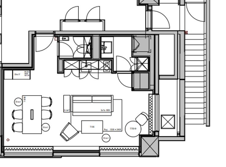 2026年1月竣工 什器全部ありの居抜き賃貸オフィス物件(約10坪) ｜居抜きオフィス物件検索サイト【vivit-ビビット】（2）