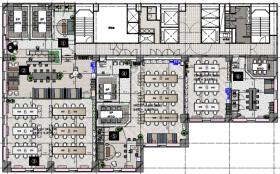 ハイグレードオフィス 大型ビルのセットアップオフィスの居抜き賃貸オフィス物件(約95坪) ｜居抜きオフィス物件検索サイト【vivit-ビビット】（サムネイル2）