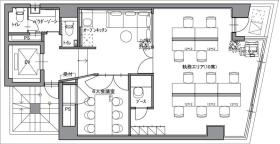 神田エリア 会議室1室付きの居抜き賃貸オフィス物件(約25坪) ｜居抜きオフィス物件検索サイト【vivit-ビビット】（サムネイル2）