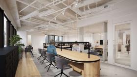 初期費用削減 おしゃれの居抜き賃貸オフィス物件(約60坪) ｜居抜きオフィス物件検索サイト【vivit-ビビット】（サムネイル3）