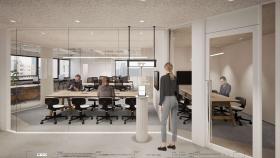 初期費用削減 おしゃれの居抜き賃貸オフィス物件(約60坪) ｜居抜きオフィス物件検索サイト【vivit-ビビット】（サムネイル1）