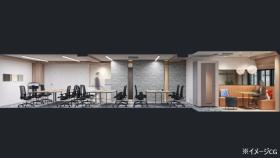 徒歩5分圏内で４路線利用可能 6名用会議室・テレカンブースの居抜き賃貸オフィス物件(約25坪) ｜居抜きオフィス物件検索サイト【vivit-ビビット】（サムネイル4）