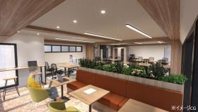 会議室2室・テレカンブース2室 ハーフセットアップの居抜き賃貸オフィス物件(約55坪) ｜居抜きオフィス物件検索サイト【vivit-ビビット】（サムネイル1）