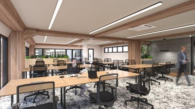 会議室2室・テレカンブース2室 ハーフセットアップの居抜き賃貸オフィス物件(約55坪) ｜居抜きオフィス物件検索サイト【vivit-ビビット】（3）