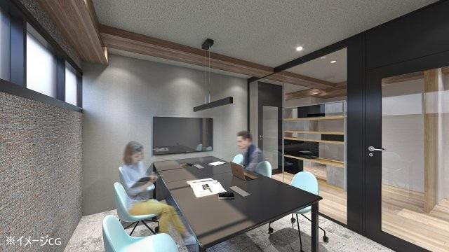 会議室2室・テレカンブース2室 ハーフセットアップの居抜き賃貸オフィス物件(約55坪) ｜居抜きオフィス物件検索サイト【vivit-ビビット】（5）