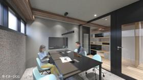 会議室2室・テレカンブース2室 ハーフセットアップの居抜き賃貸オフィス物件(約55坪) ｜居抜きオフィス物件検索サイト【vivit-ビビット】（サムネイル5）