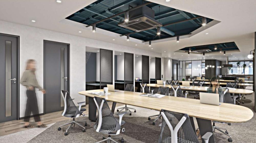 共有ラウンジあり！ 会議室・テレカンブースあり！の居抜き賃貸オフィス物件(約45坪) ｜居抜きオフィス物件検索サイト【vivit-ビビット】（5）