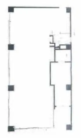 三建室町ビルの基準階図面