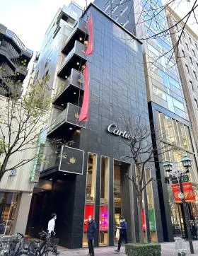 カルティエ銀座ビルの外観