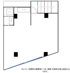 金井ビルの基準階図面