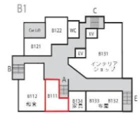 AXISビルの基準階図面