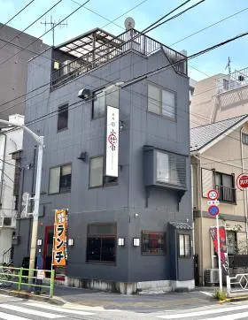 貸店舗ビルの外観