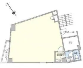 口ナ一YSビルの基準階図面