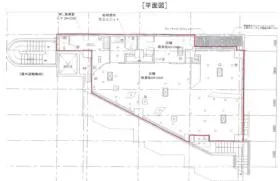 シェビア恵比寿ビルの基準階図面