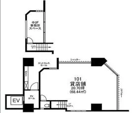 ノア大手町ビルの基準階図面