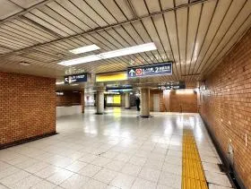 小川町駅構内